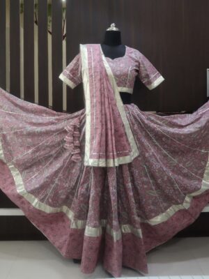 Pastel pink lehenga