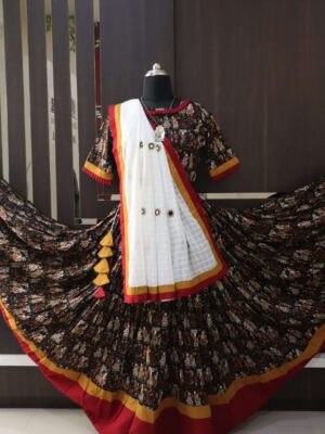 black chaniya choli