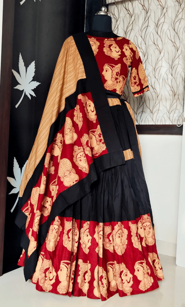 black navratri chaniya choli