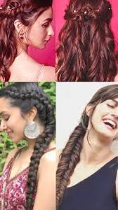 navratri hair style