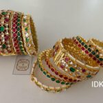 pachi kundan BANGLES set