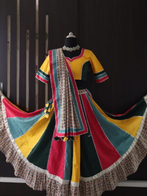 multicolor chaniya choli