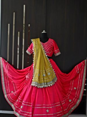 pink lehenga