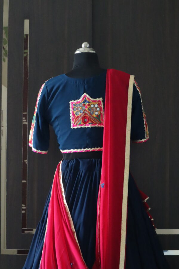 Navy Blue chaniya choli