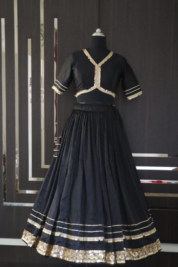 Black lehenga choli