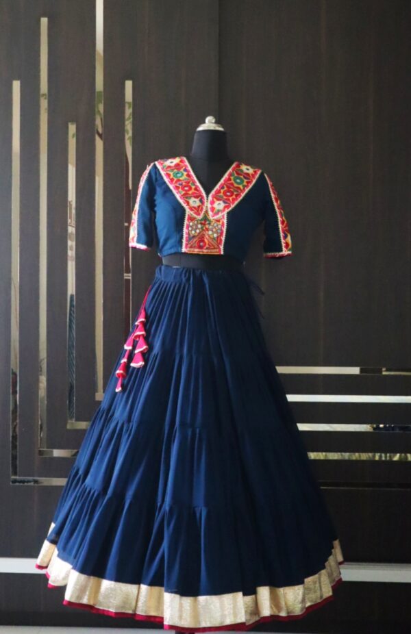 Navy Blue chaniya choli