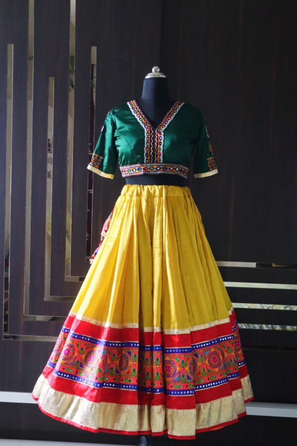 yellow lehenga choli