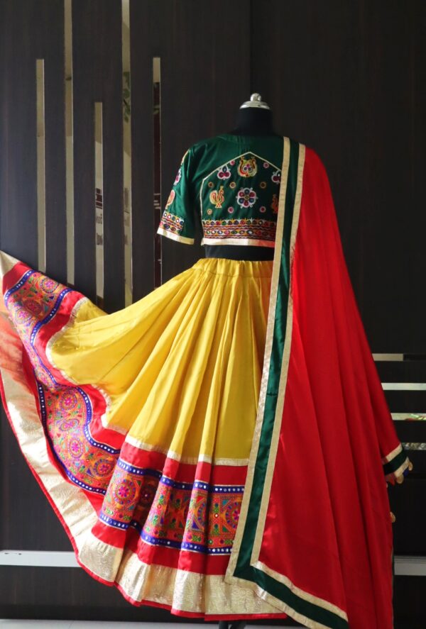 yellow lehenga choli