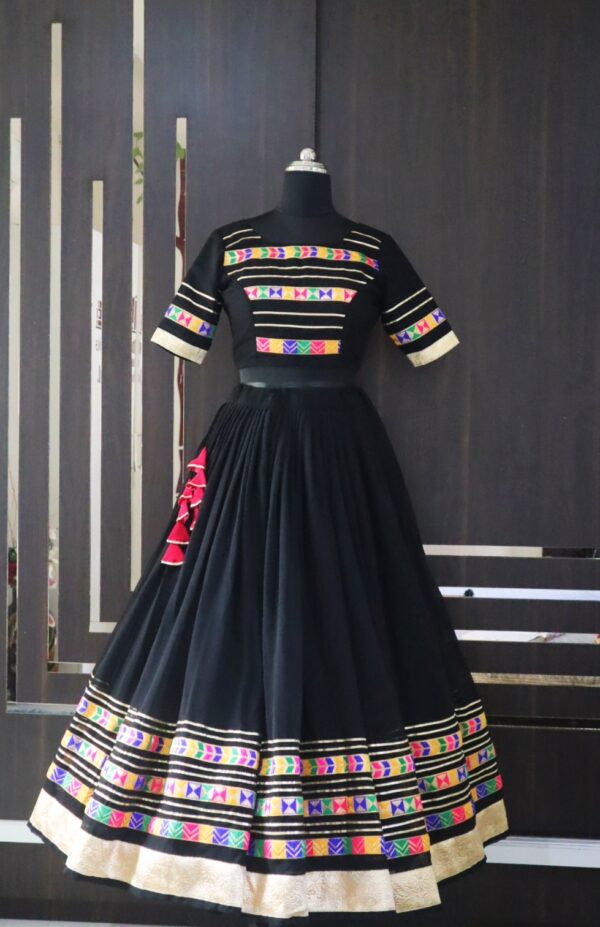 Black dandiya dress