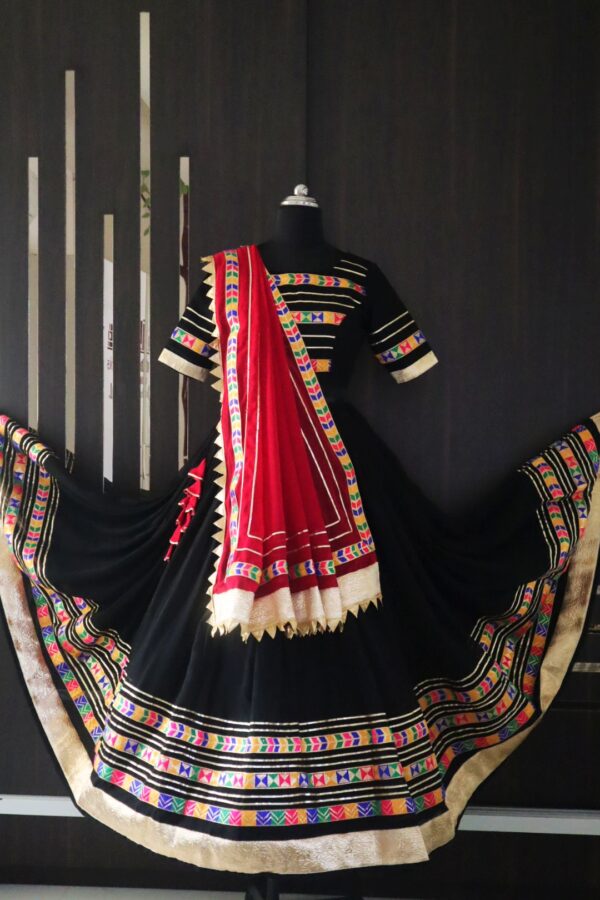 black navratri dress