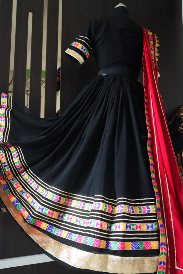 Black lehenga