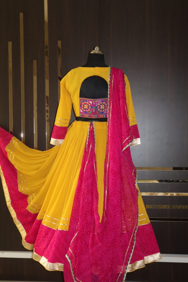 bandhani lehenga